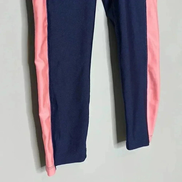 Under Armour Women's Fitted Crop Leggings Blue Pink Size small - Picture 5 of 12